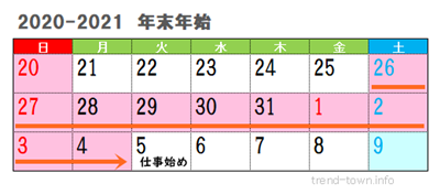 画像: 年末年始のお休みです