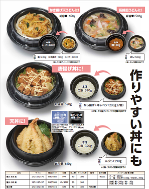 画像: 麺丼　中皿　300枚入り